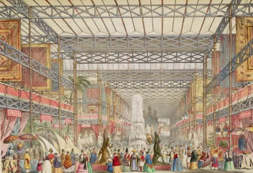Interior of the Crystal Palace, pub. by Stannard and Dixon